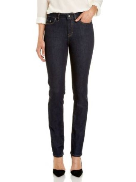Ladies JAG 'The Bianca' - High Rise Slim Straight Jeans in "Raw Rinse"