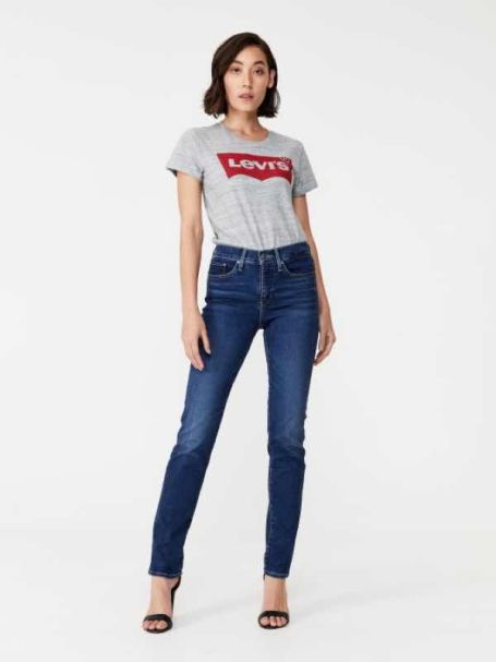 Ladies Levi’s 312 Shaping Slim Denim Jeans “Paris Streets”