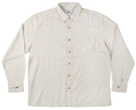 Mens Bamboo Fibre Long Sleeve Shirts: Mens fashion clothing