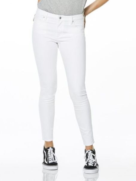 Ladies' Riders by Lee Mid Vegas Stretch Jeans WHITE WASH