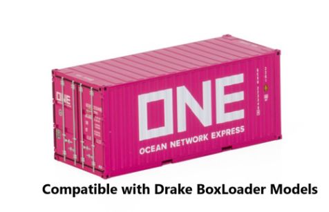 1:50 Drake Collectibles Ocean Express 20 ft Shipping Container "OCEAN NETWORK EXPRESS/ONE"