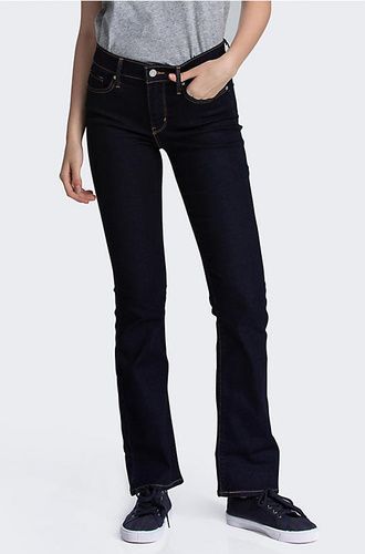 Ladies Levi's 315 Shaping Bootcut Jeans Darkest Sky - The New Rinse