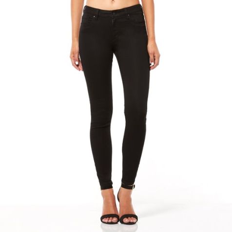 Riders By Lee Ladies Mid Vegas- Mid rise with a Skinny Fit Leg - Black Void 